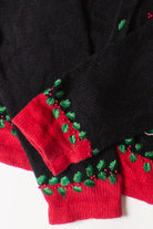 Vintage Victoria Jones Nutcrackers Christmas Cardigan (1990s)