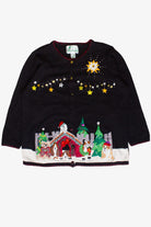 Vintage Festive Dogs Quacker Factory Ugly Christmas Sweater