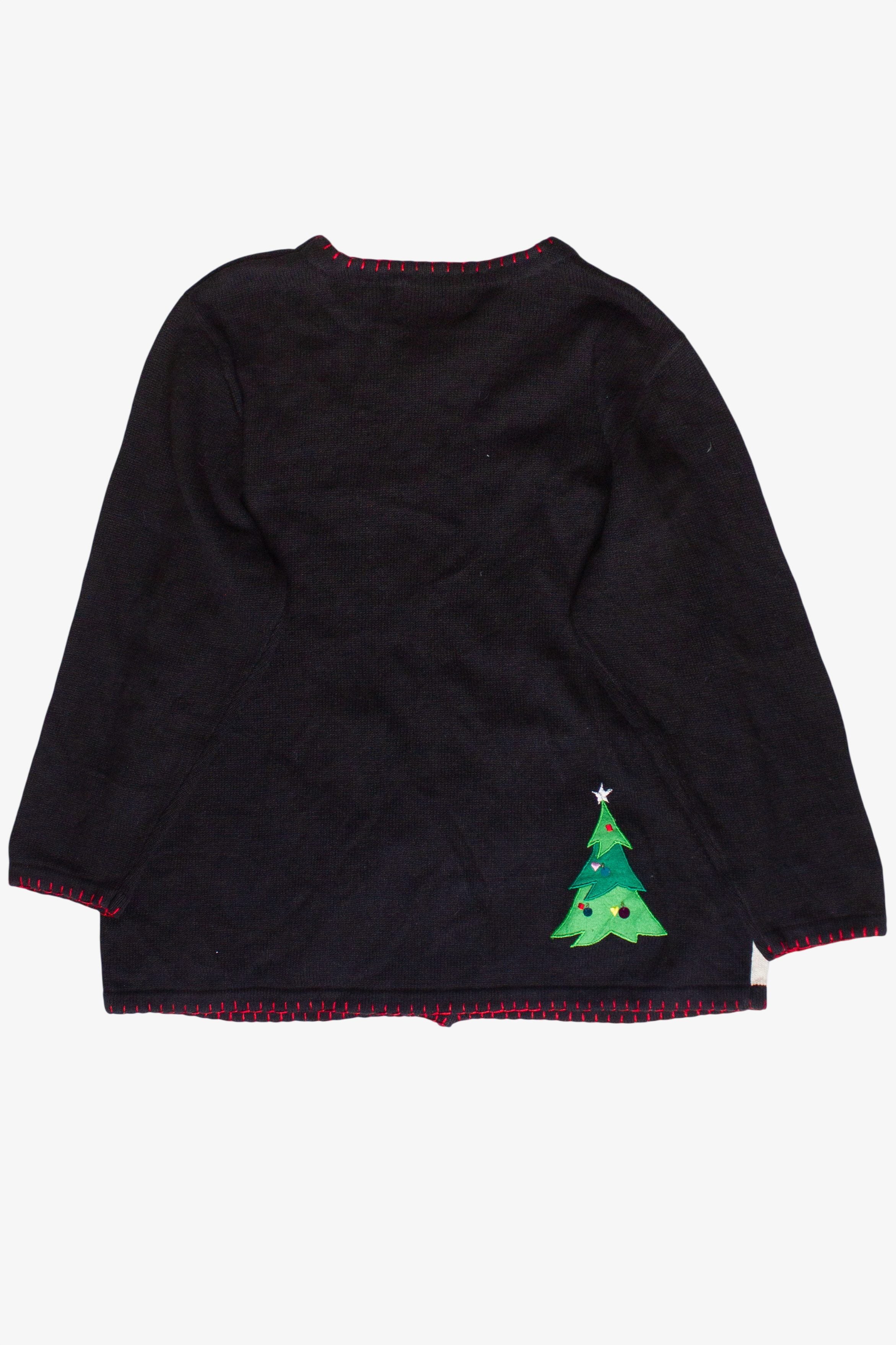 Vintage Festive Dogs Quacker Factory Ugly Christmas Sweater