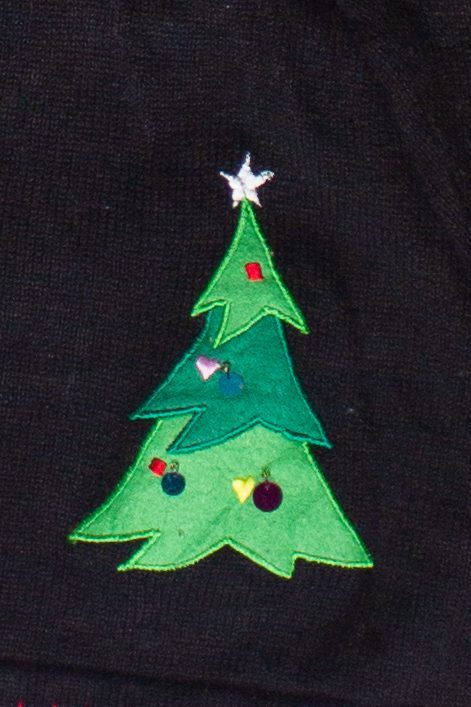 Vintage Festive Dogs Quacker Factory Ugly Christmas Sweater