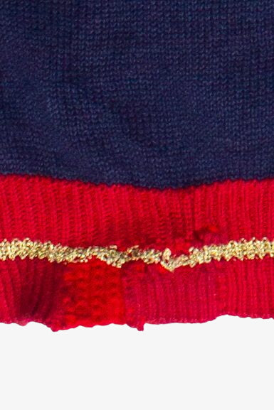 Vintage Holly Ribbon Alison Craig Ugly Christmas Sweater