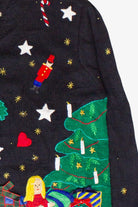Vintage Santa Bringing Toys Christmas Sweater