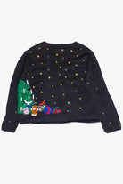 Vintage Santa Bringing Toys Christmas Sweater