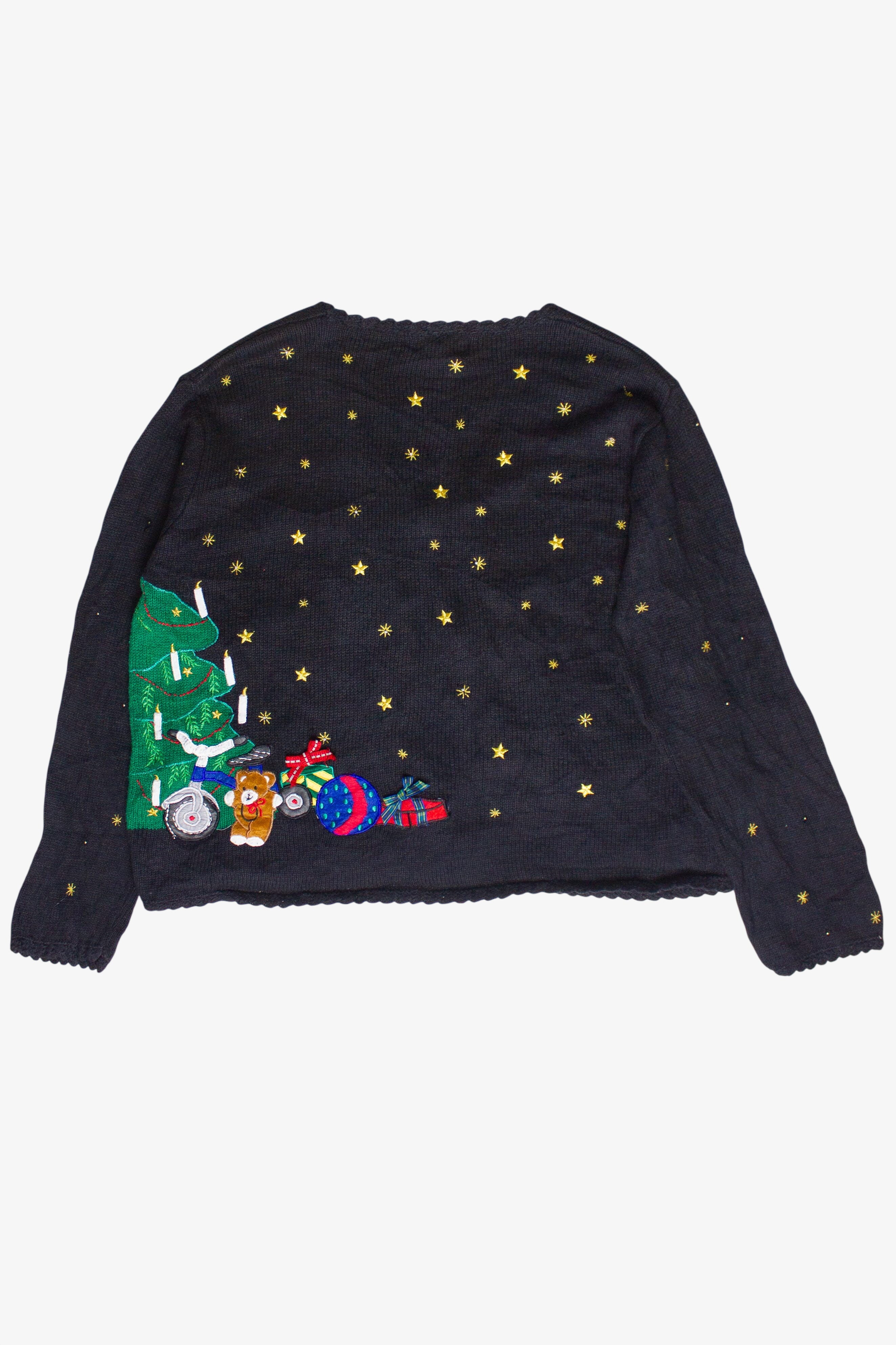 Vintage Santa Bringing Toys Christmas Sweater