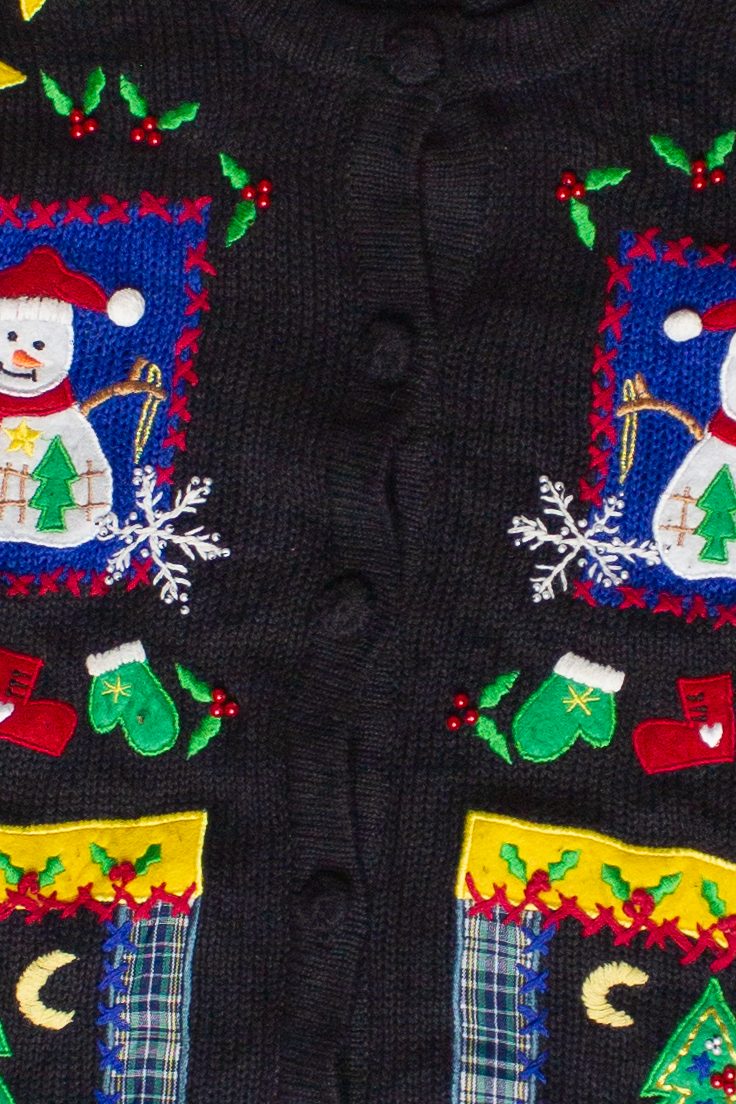 Vintage One Resource Cottagecore Ugly Christmas Sweater (2000s)