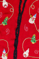 Vintage Christopher Radko Knit Christmas Garland Ugly Christmas Sweater (2000s)