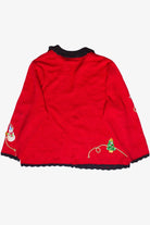 Vintage Christopher Radko Knit Christmas Garland Ugly Christmas Sweater (2000s)