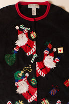 Vintage Santas Ugly Christmas Cardigan (1990s)