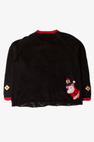 Vintage Santas Ugly Christmas Cardigan (1990s)