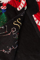 Vintage Santas Ugly Christmas Cardigan (1990s)