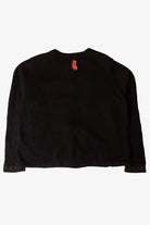 Vintage Black Collage Christmas Cardigan (2000s)