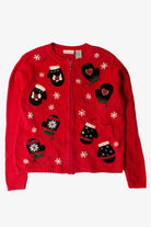 Vintage Mittens Christmas Cardigan (2000s)