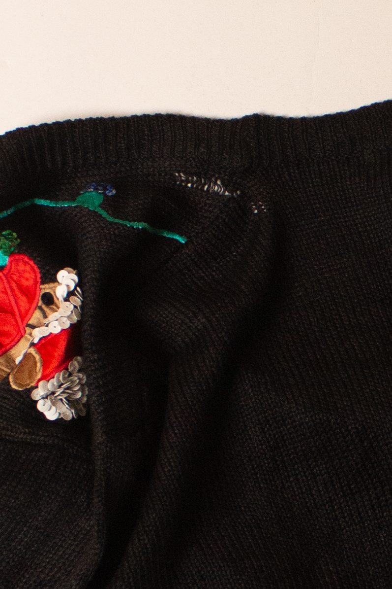 Vintage Herman Geist Ugly Christmas Cardigan (1990s)