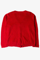 Vintage Red Nutcrackers Christmas Cardigan (1990s)