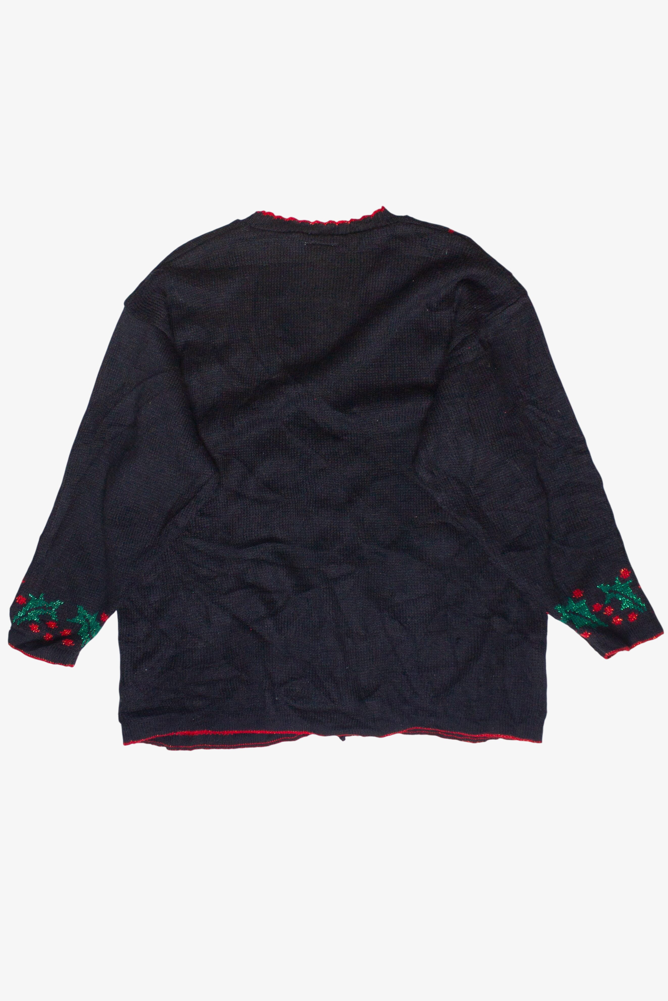 Vintage Christmas Decorations Style Studio Ugly Christmas Sweater (1990s)