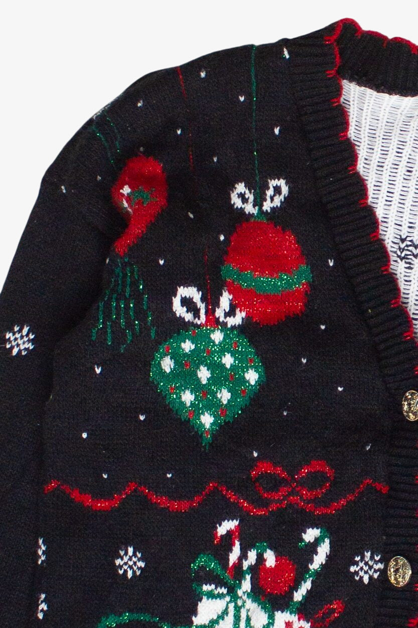 Vintage Christmas Decorations Nutcracker Ugly Christmas Sweater (1990s)
