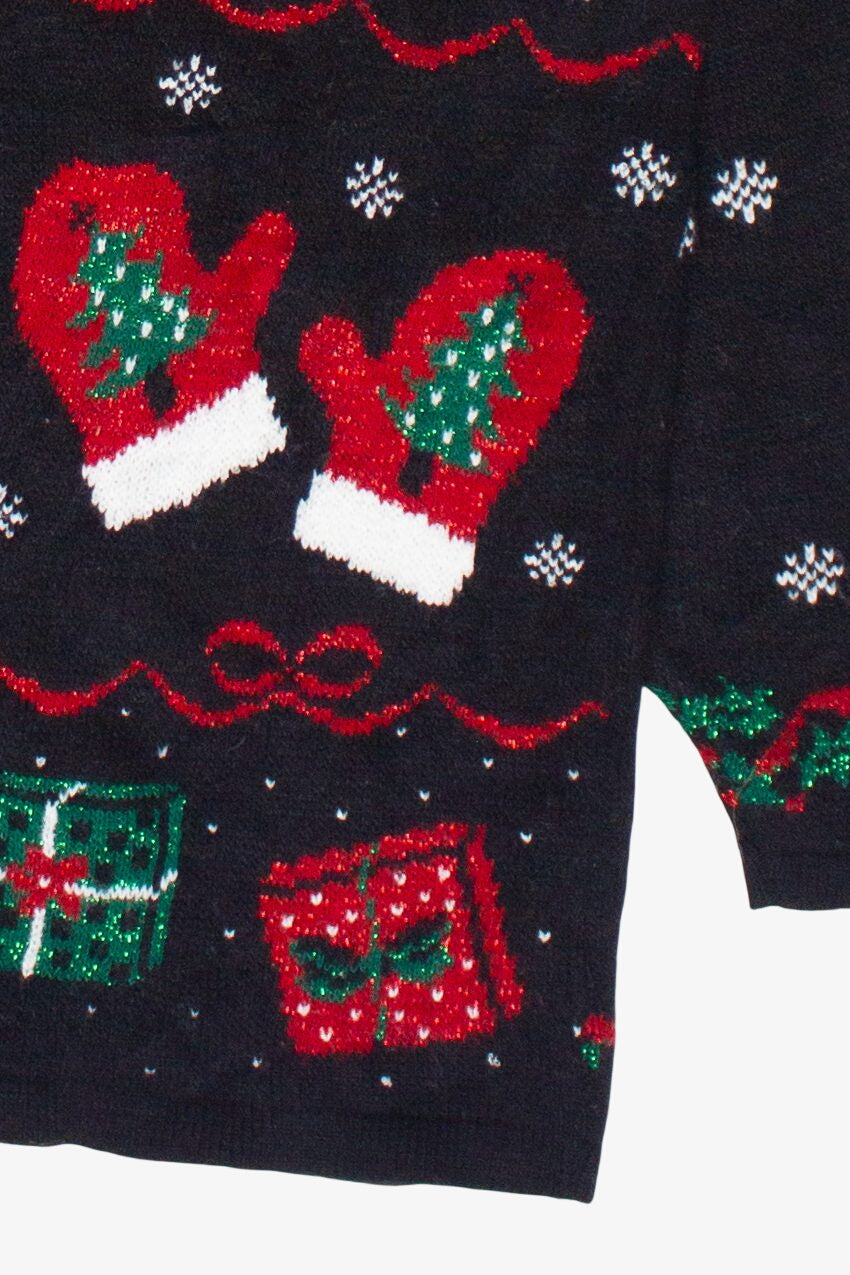Vintage Christmas Decorations Nutcracker Ugly Christmas Sweater (1990s)