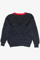 Vintage Work in Progress Holiday Patches Knit Ugly Christmas Sweater (1990s)