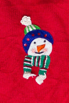 Vintage Carolina Colours Snowman Friends Ugly Christmas Sweater (2000s)