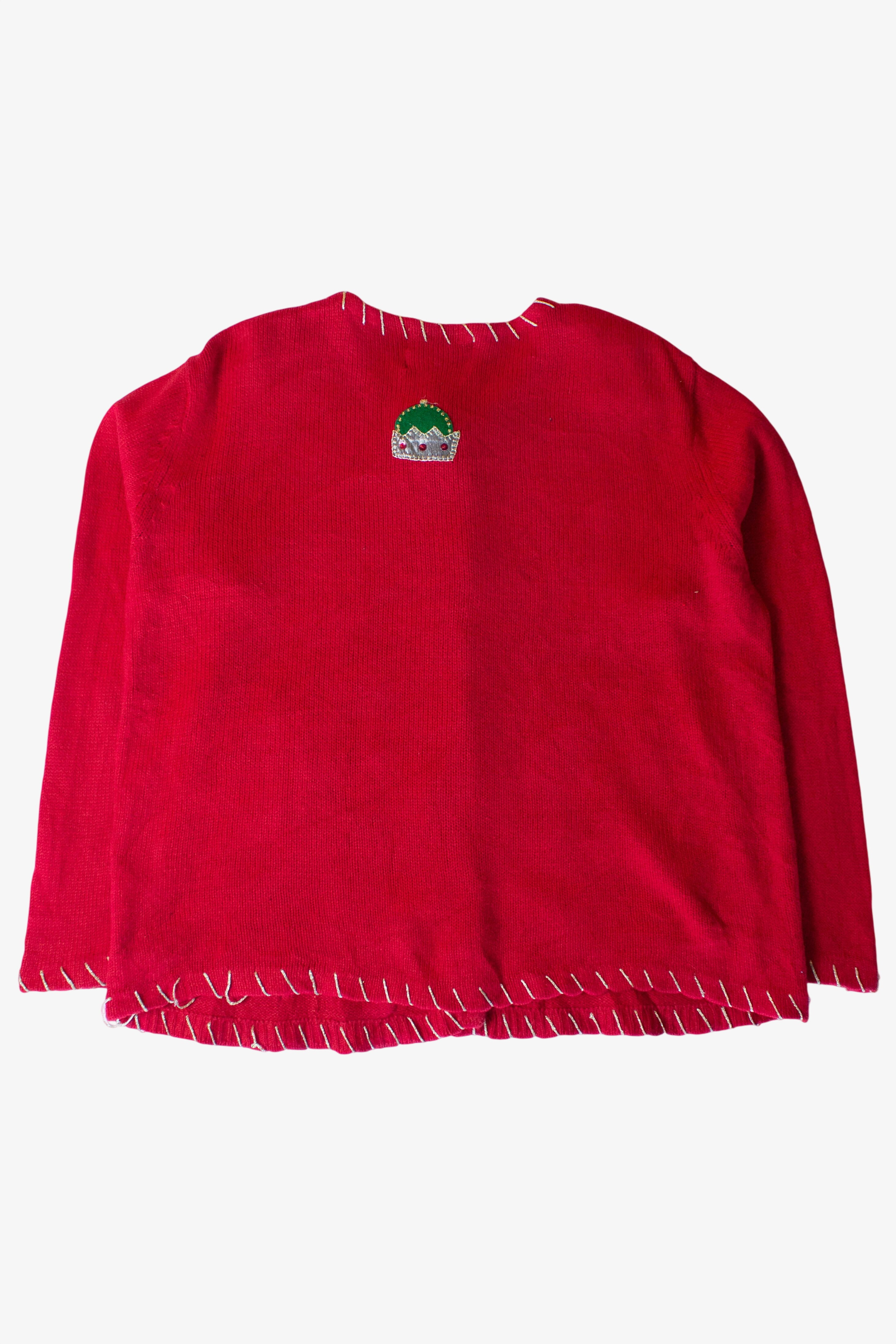 Vintage Nutcrackers Ugly Christmas Cardigan (1990s)