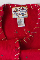 Vintage Nutcrackers Ugly Christmas Cardigan (1990s)