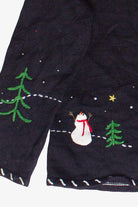 Vintage Santa Flying in His Sleigh Designers Originals Studio Ugly Christmas Sweater (2000s)