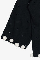Vintage Michael Simon 3D Santa Applique Ugly Christmas Cardigan (2000s)