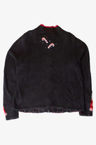 Vintage Candy Canes Christmas Cardigan (1990s)
