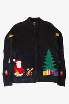 Vintage Santa's Presents Christmas Cardigan (1990s)