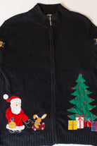 Vintage Santa's Presents Christmas Cardigan (1990s)