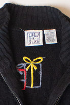 Vintage Santa's Presents Christmas Cardigan (1990s)