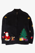 Vintage Santa Gifts Christmas Cardigan (1990s)
