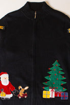 Vintage Santa Gifts Christmas Cardigan (1990s)