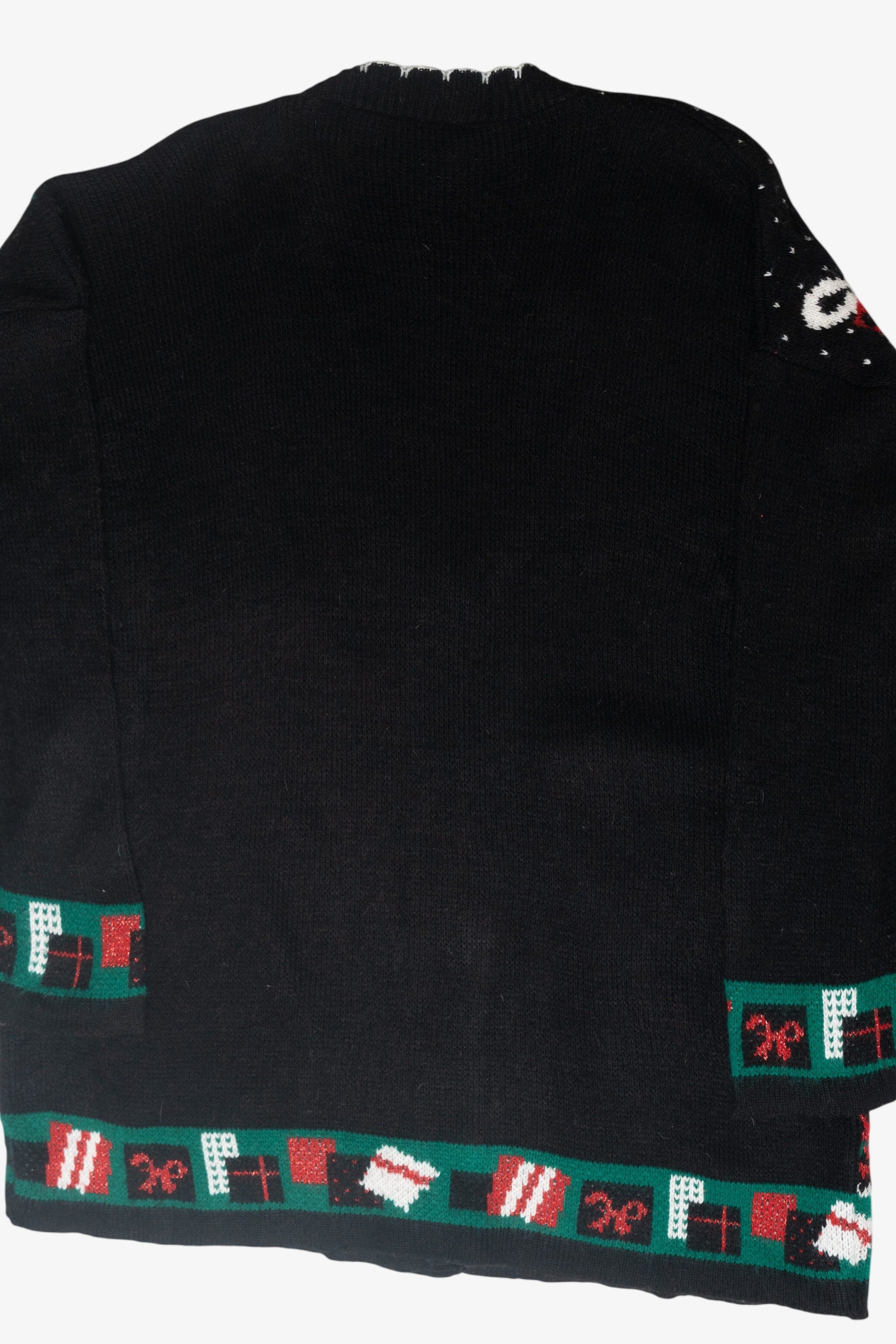 Presents Ugly Christmas Cardigan (1980s)