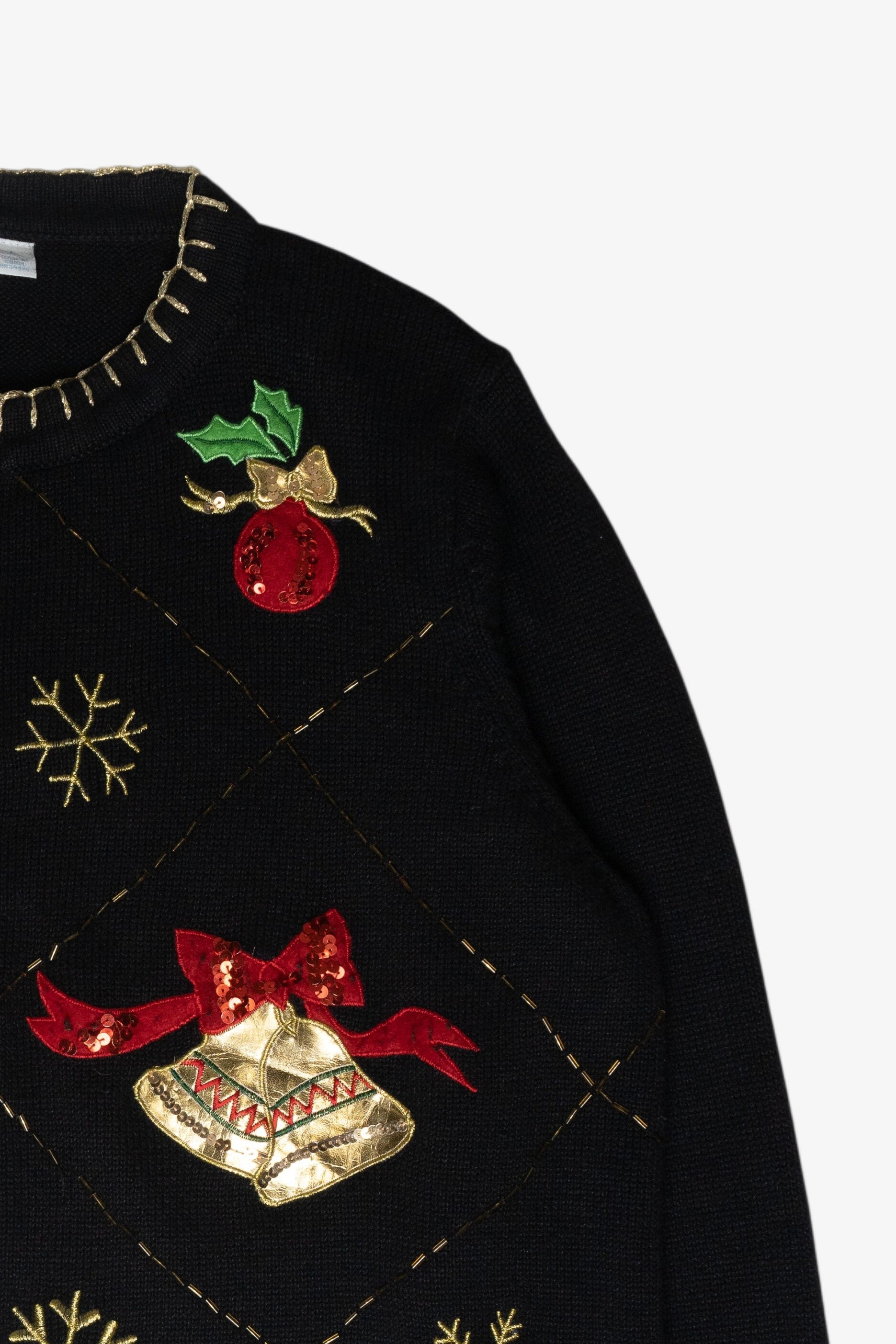 Bells Ugly Christmas Cardigan (1990s)