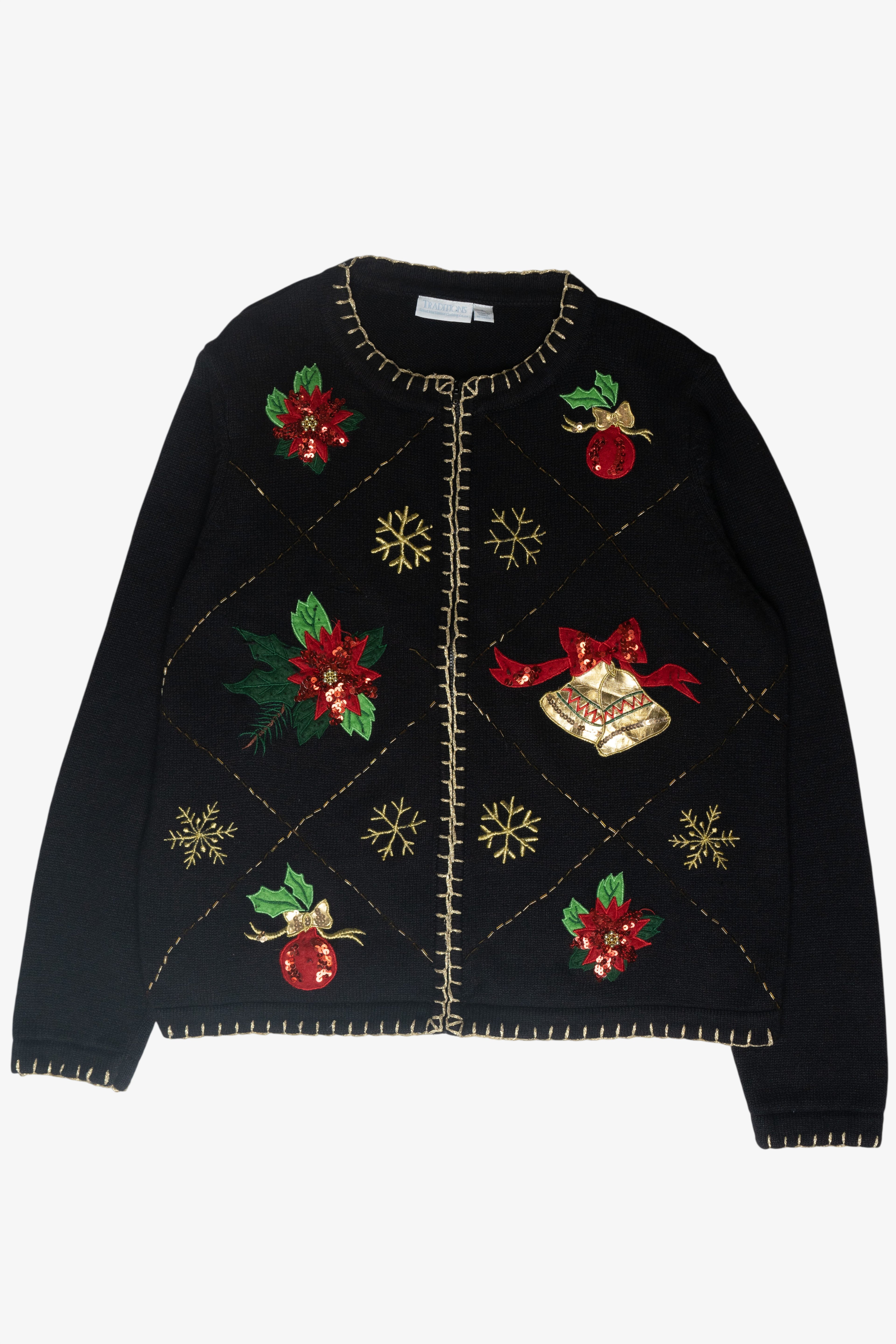 Bells Ugly Christmas Cardigan (1990s)