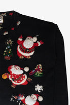 Jolly Santas Ugly Christmas Cardigan (2000s)