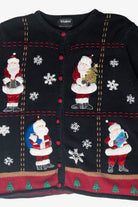Santas Ugly Christmas Cardigan (1990s)