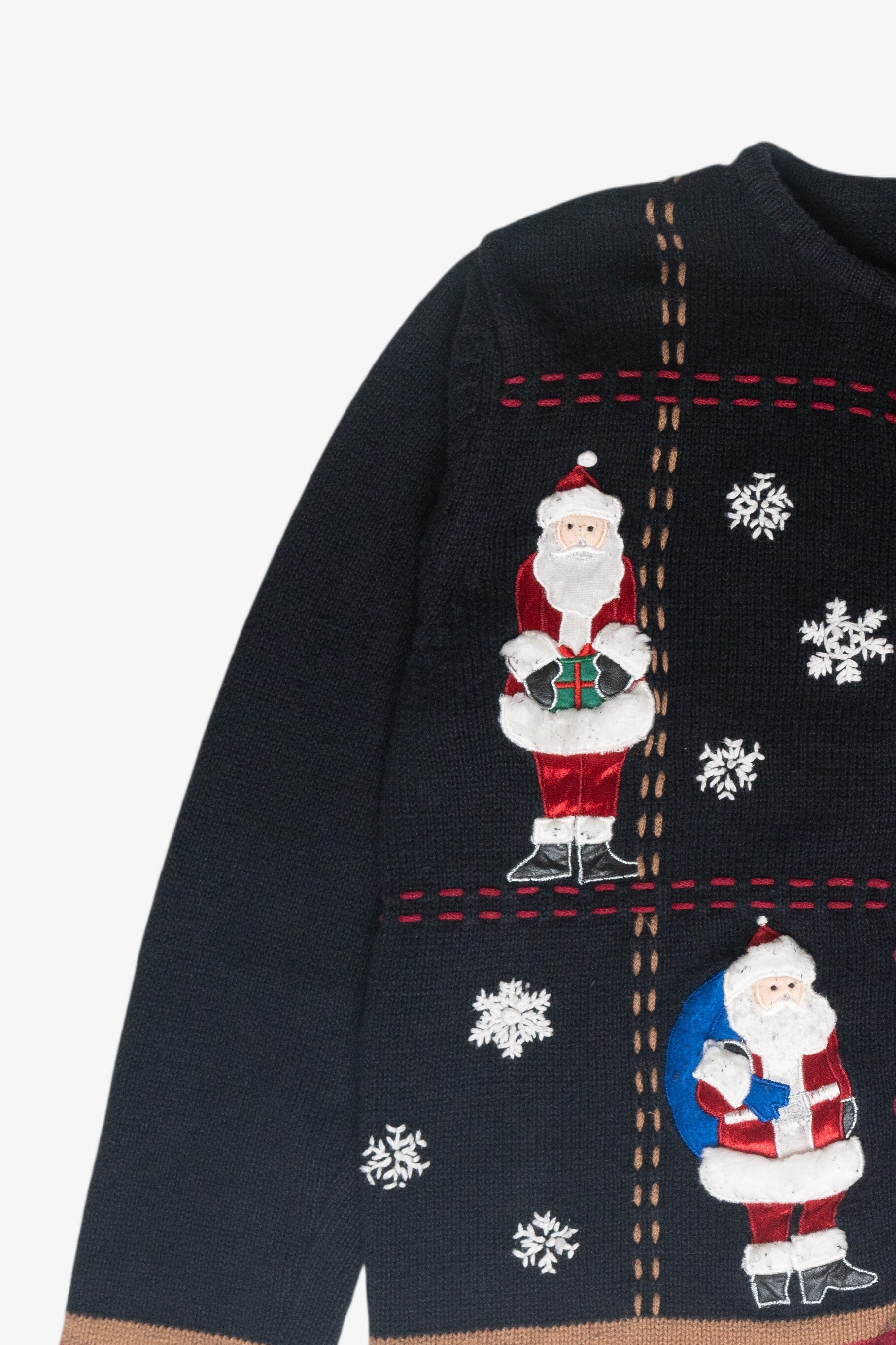 Santas Ugly Christmas Cardigan (1990s)