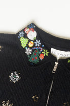 Snowmen Ugly Christmas Cardigan (1990s)