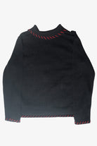 Stitched Santa Vintage Ugly Christmas Cardigan (2000s)