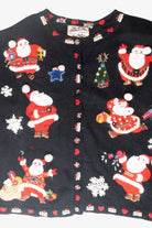 Santas Vintage Ugly Christmas Cardigan (2000s)