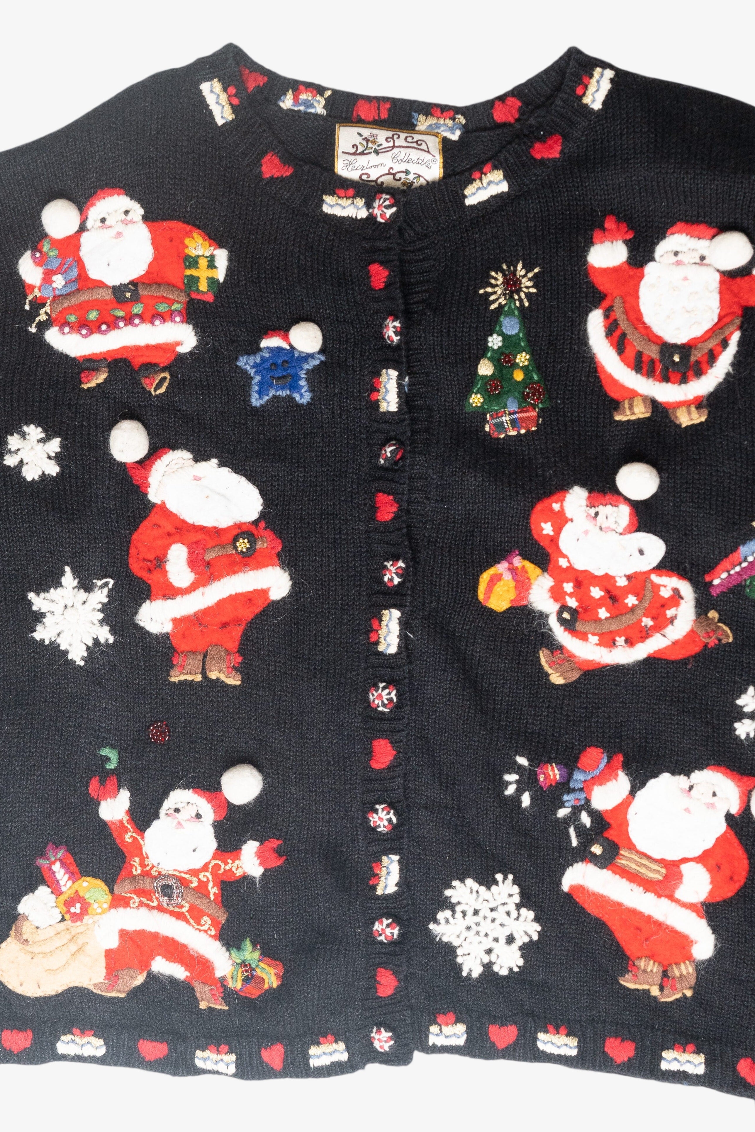 Santas Vintage Ugly Christmas Cardigan (2000s)