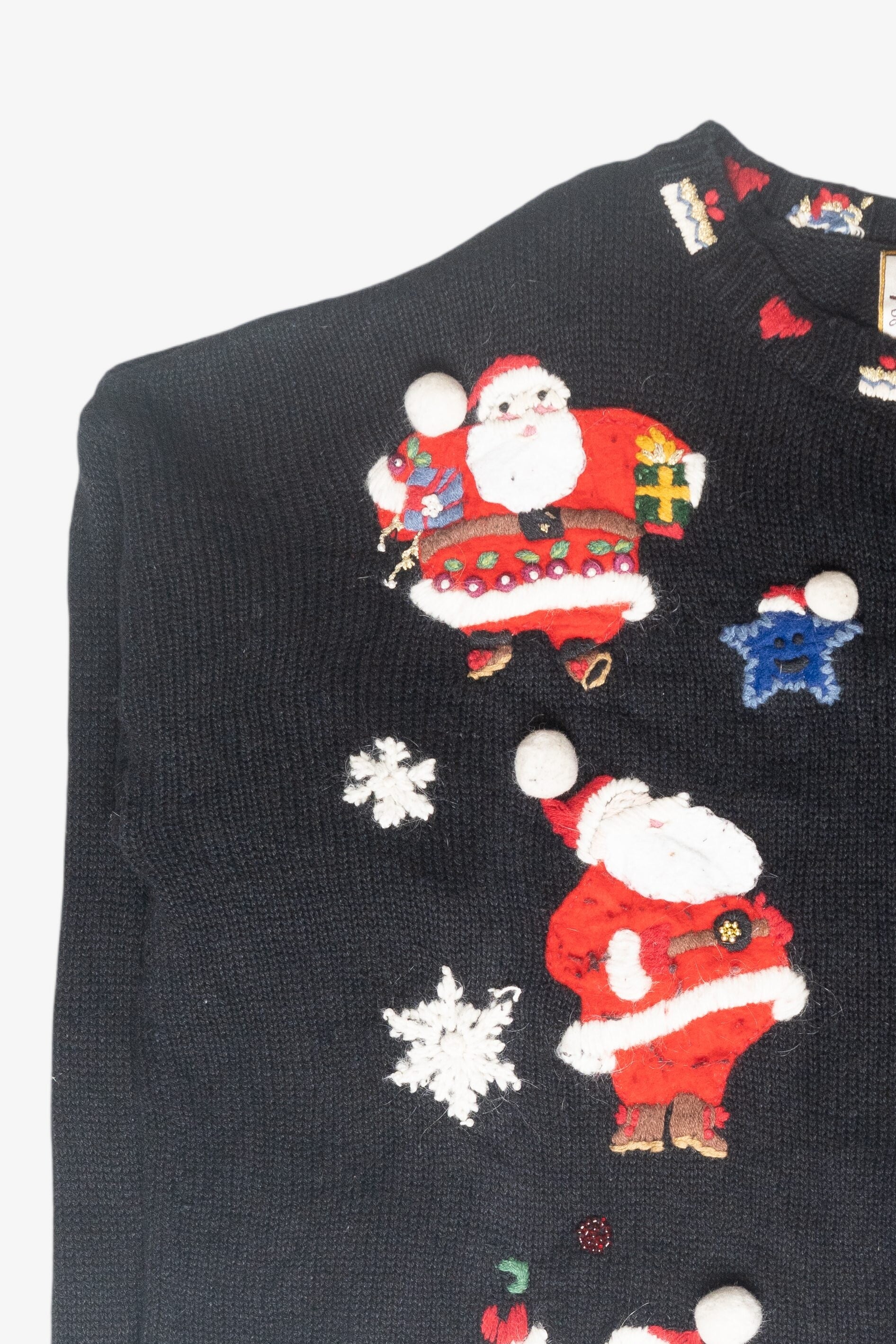 Santas Vintage Ugly Christmas Cardigan (2000s)