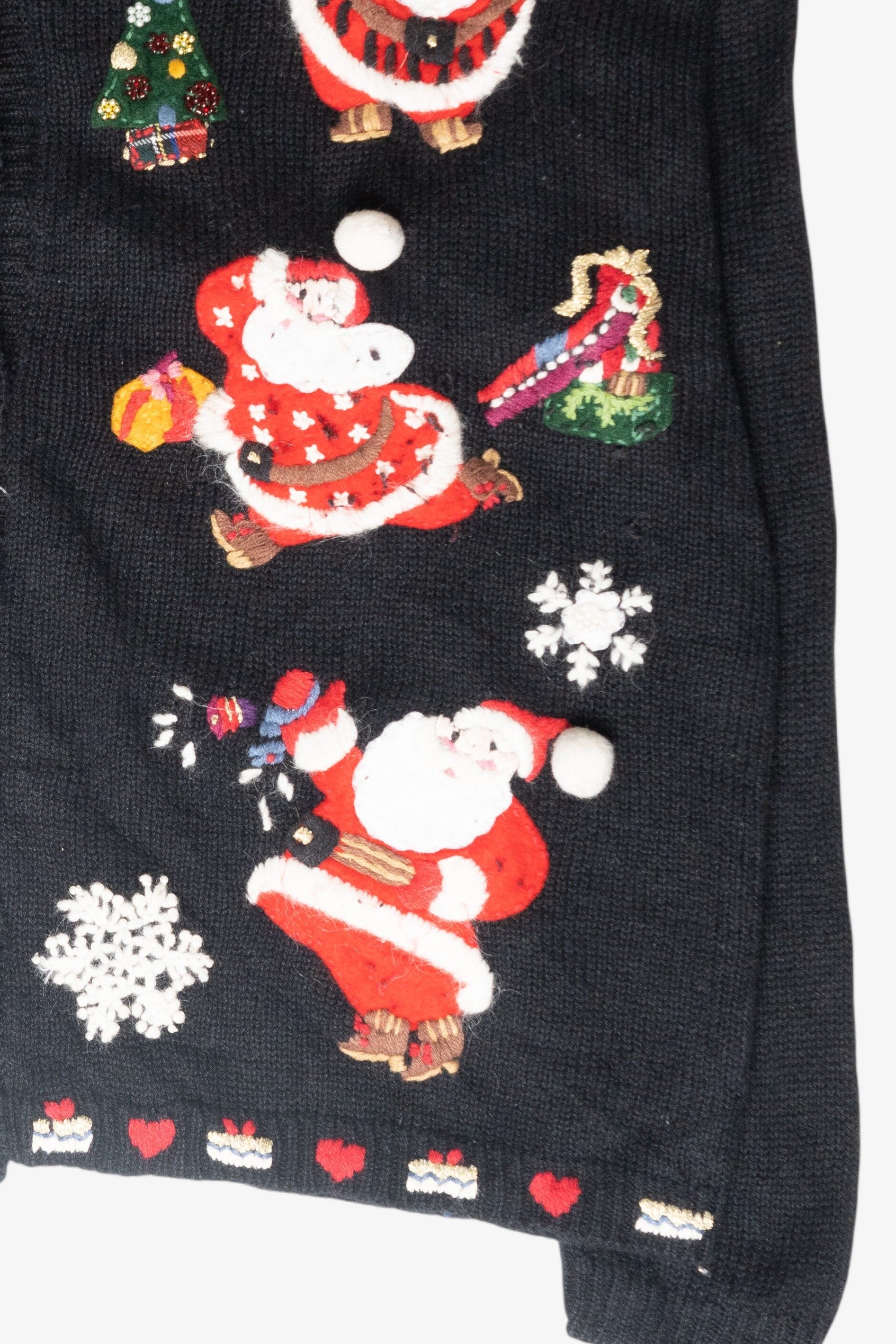 Santas Vintage Ugly Christmas Cardigan (2000s)