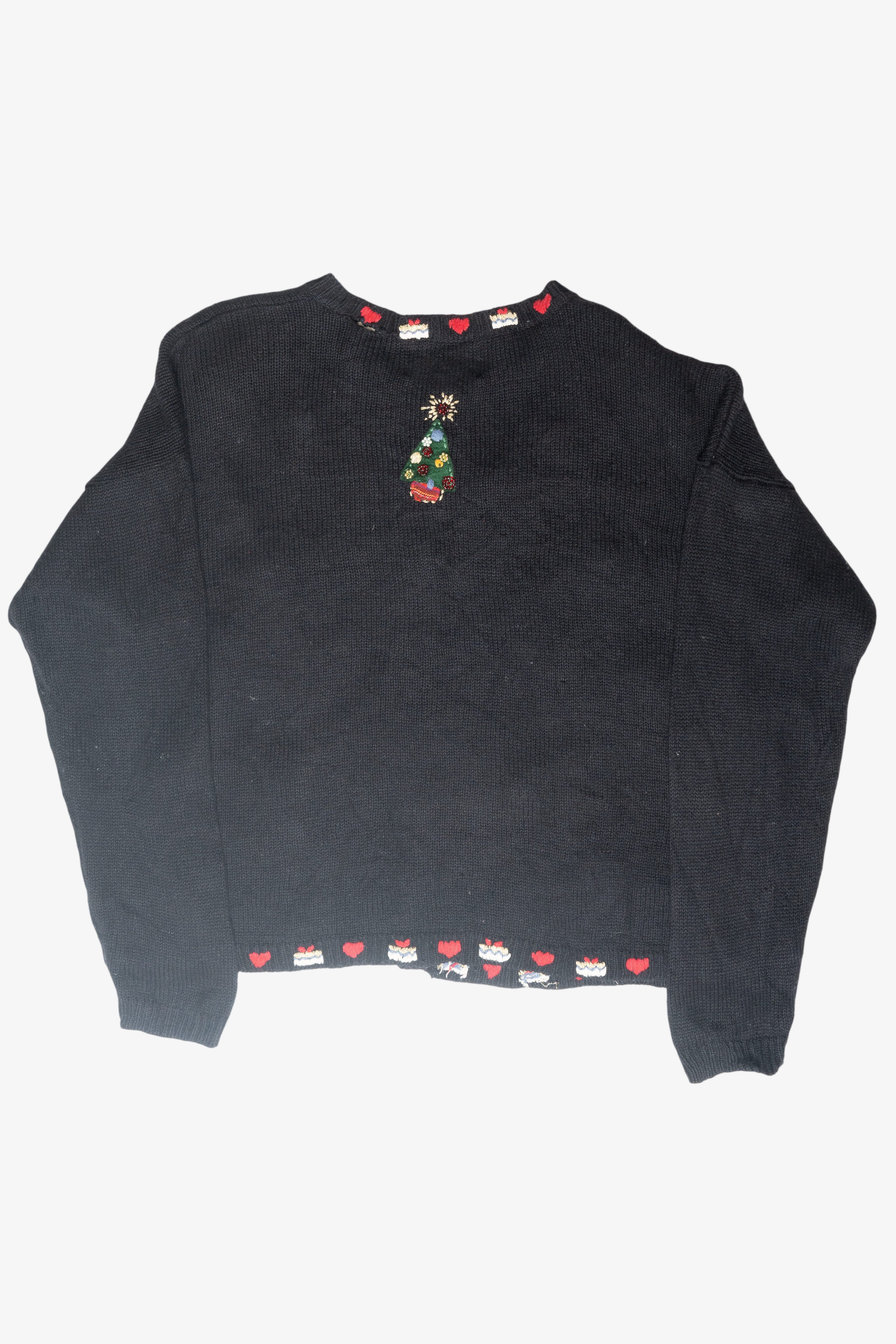 Santas Vintage Ugly Christmas Cardigan (2000s)