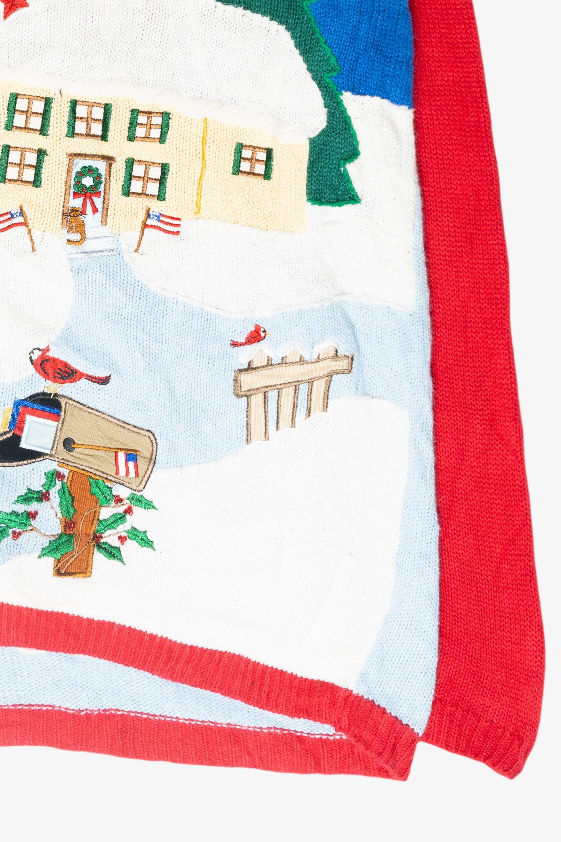 Patriotic USA Vintage Ugly Christmas Pullover (2000s)