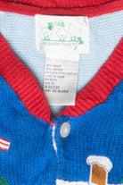 Patriotic USA Vintage Ugly Christmas Pullover (2000s)