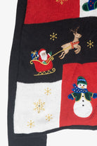 Geo Christmas Icon Ugly Vintage Cardigan (2000s)