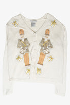 Nutcrackers Vintage Ugly Christmas Cardigan (2000s)